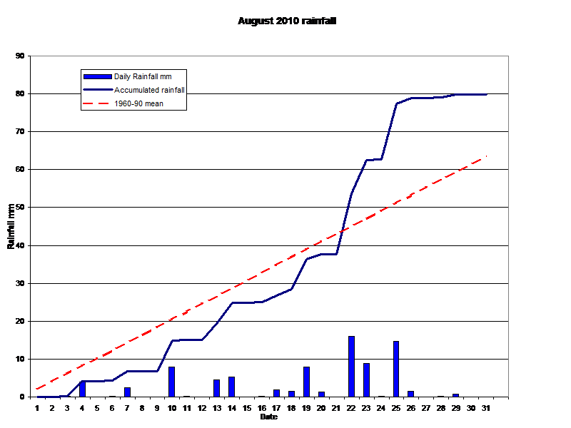  August 2010 rainfall