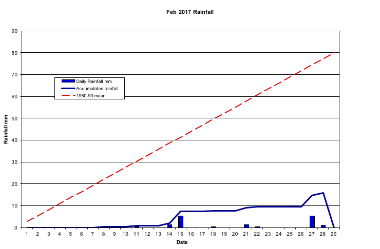 Feb 2017 Rainfall 